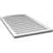 Ekena Millwork Arch Top Surface Mount PVC Gable Vent: Functional, w/ 2"W x 1-1/2"P Brickmould Frame, 24"W x 40"H GVPAR24X4002SF - alternate 3